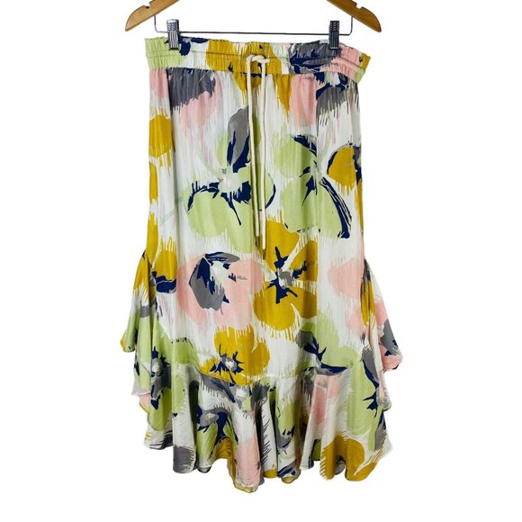 Lee Mathews Printed Silk Skirt Women's Size 4 (AU 14) - Picture 2 of 8